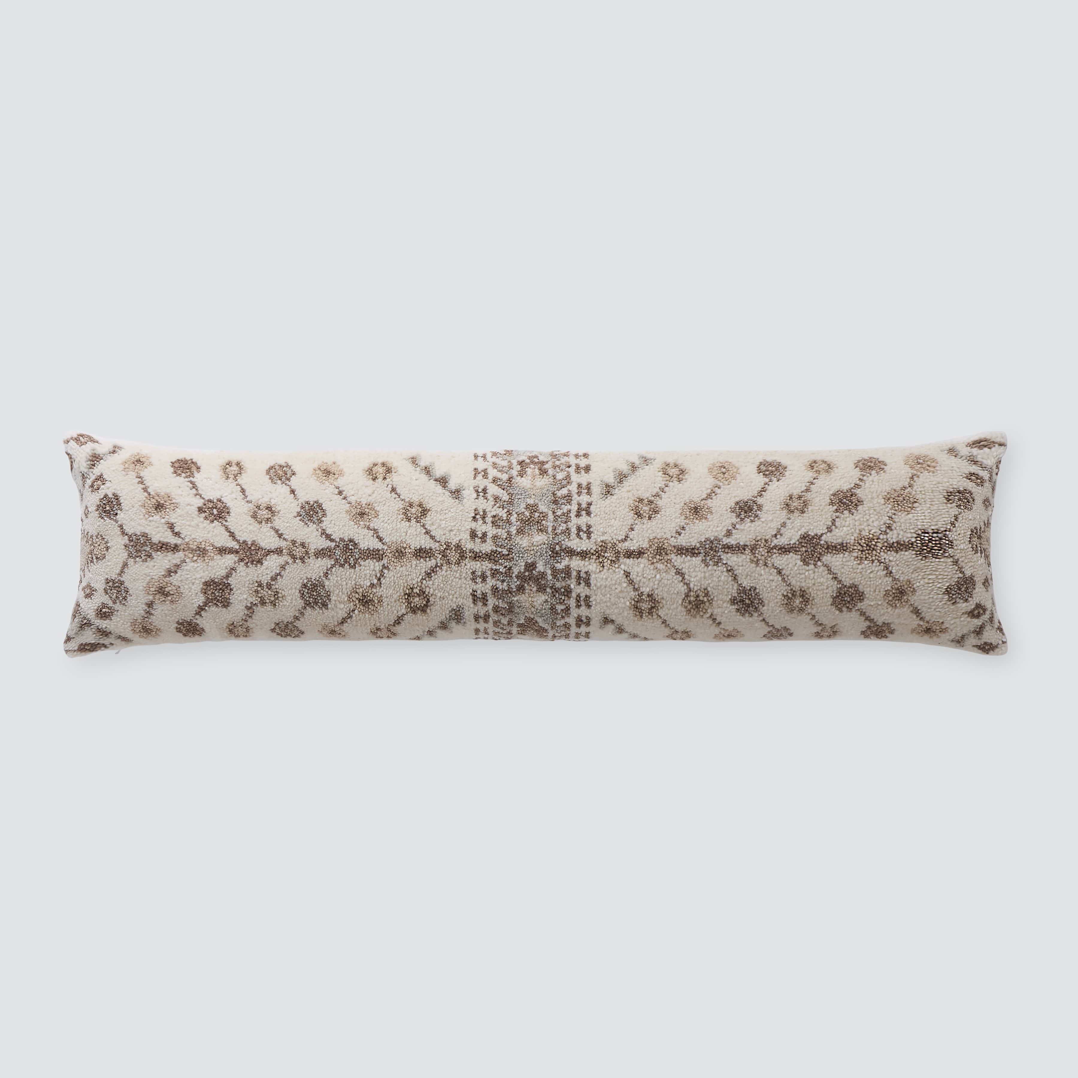 Emilia Hand-Knotted Lumbar Pillow