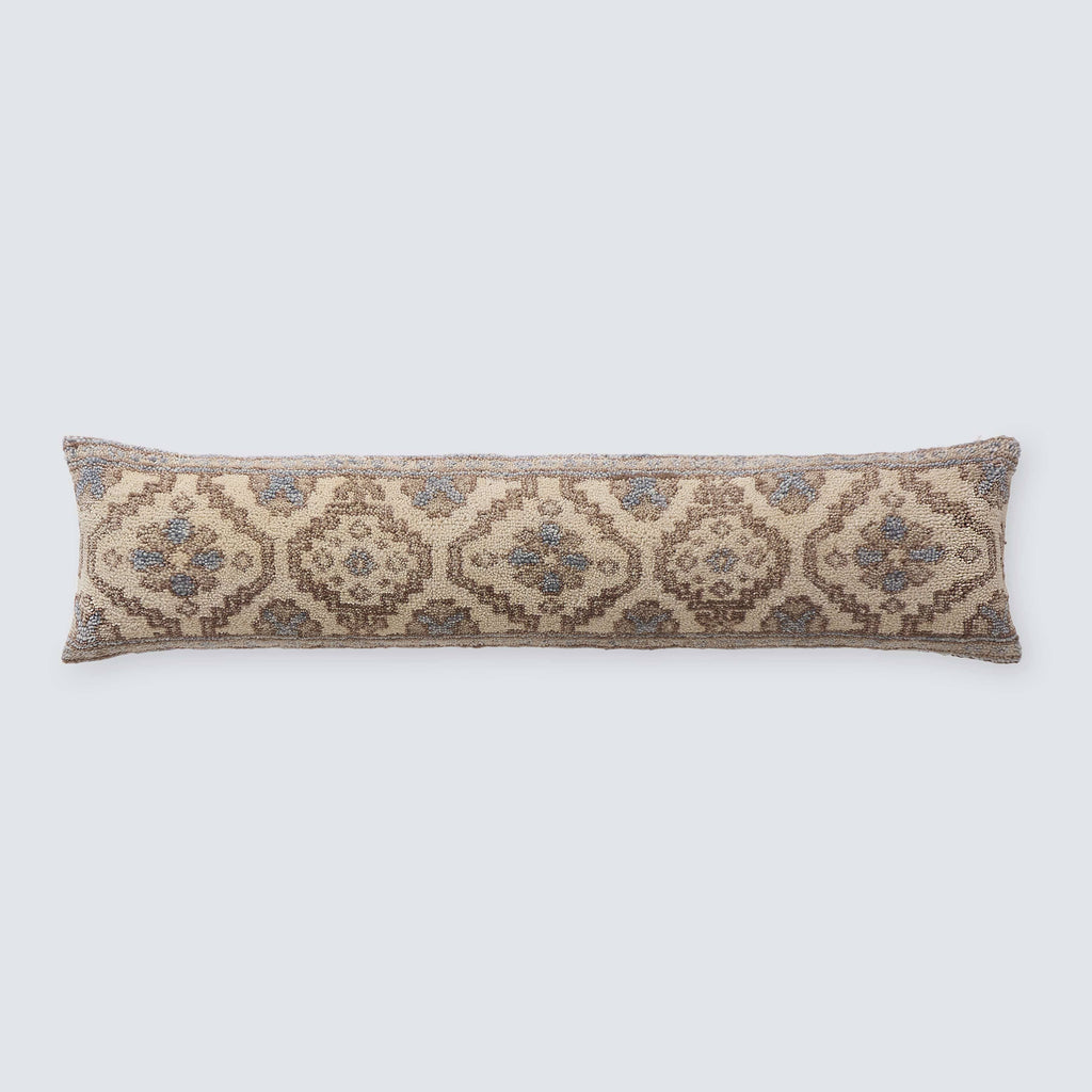 Mabel Hand-Knotted Lumbar Pillow