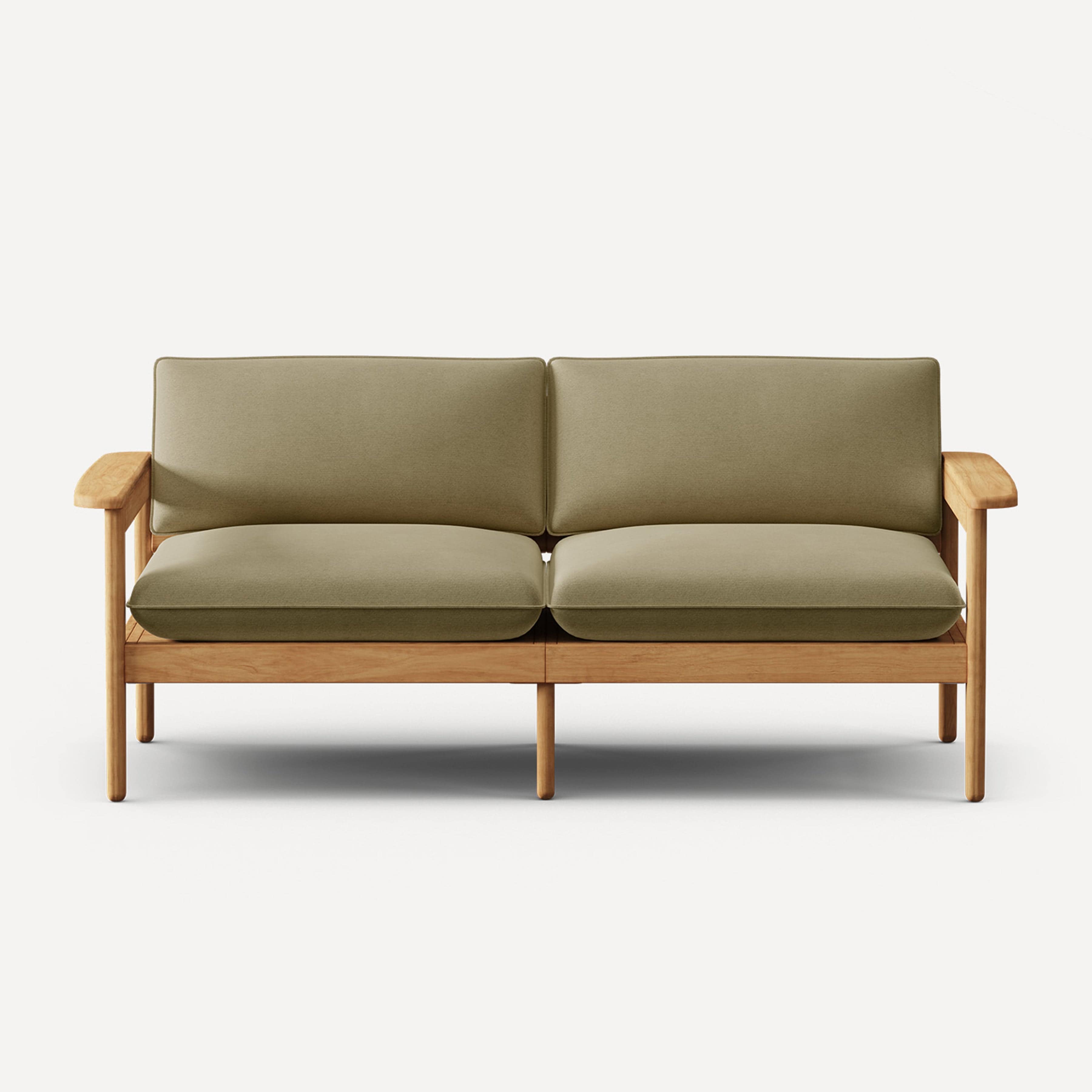 Dunes Teak 2-Seat Sofa
