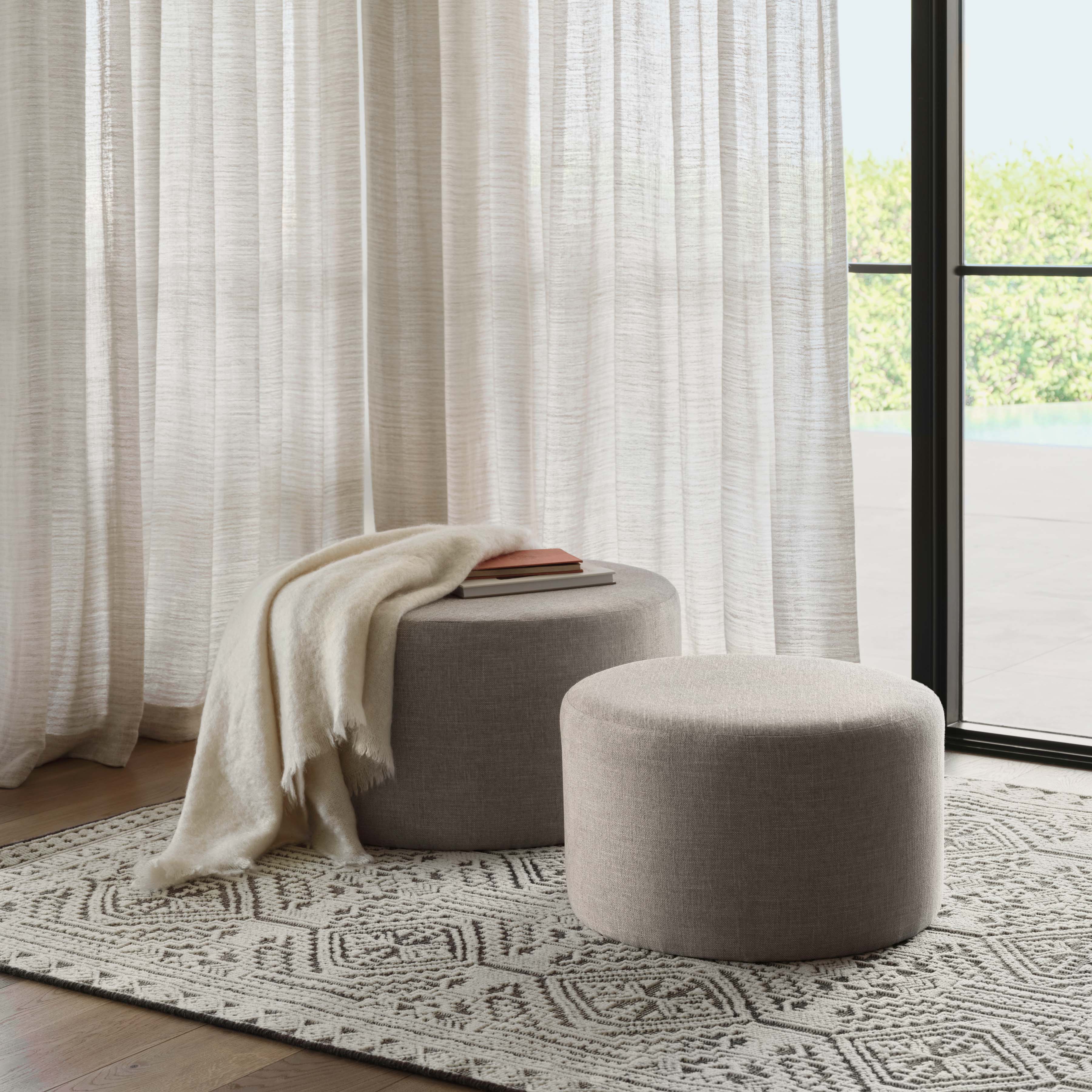 Bower Ottoman - Medium & Large