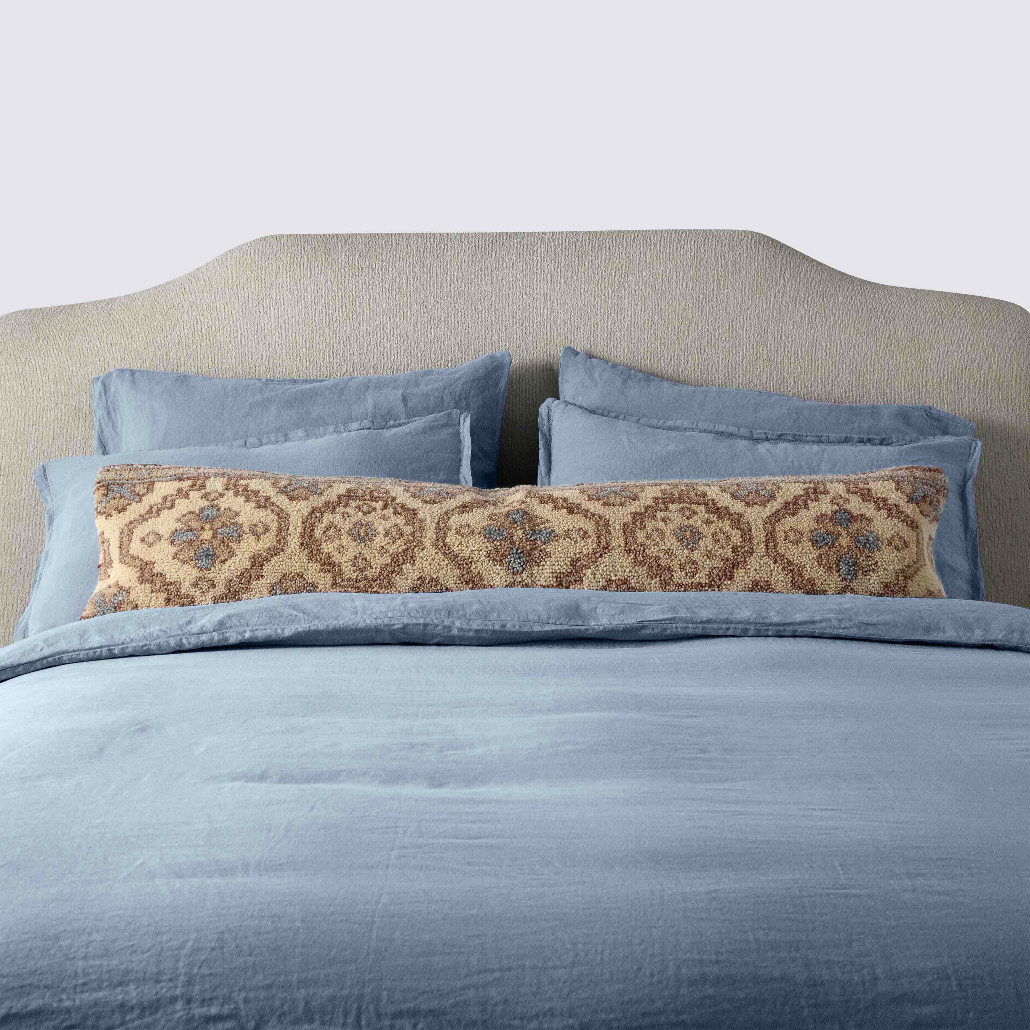 Mabel Hand-Knotted Lumbar Pillow
