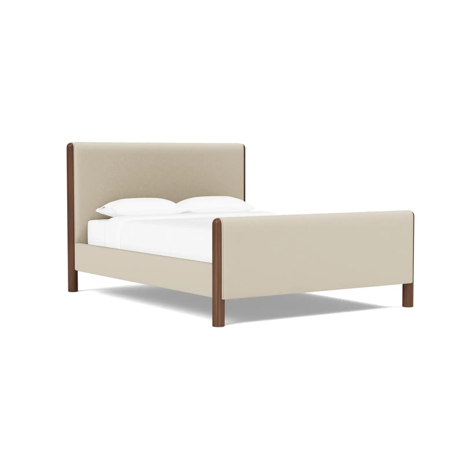 Laurel Bed with High Footboard