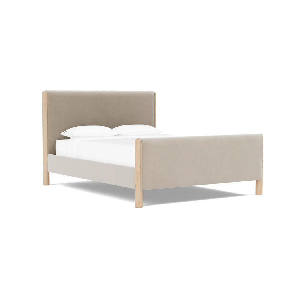 Laurel Bed with High Footboard