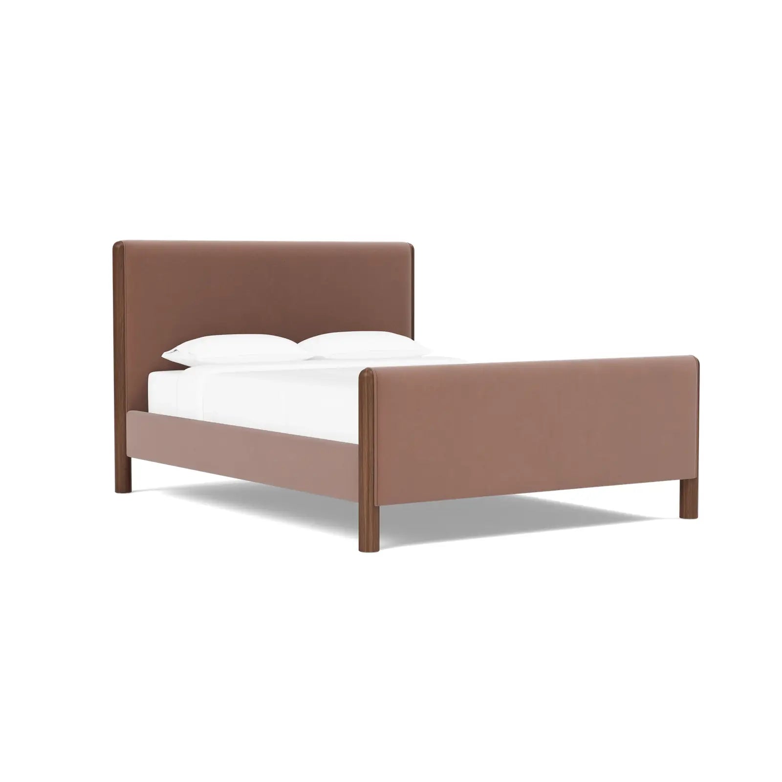 Laurel Bed with High Footboard